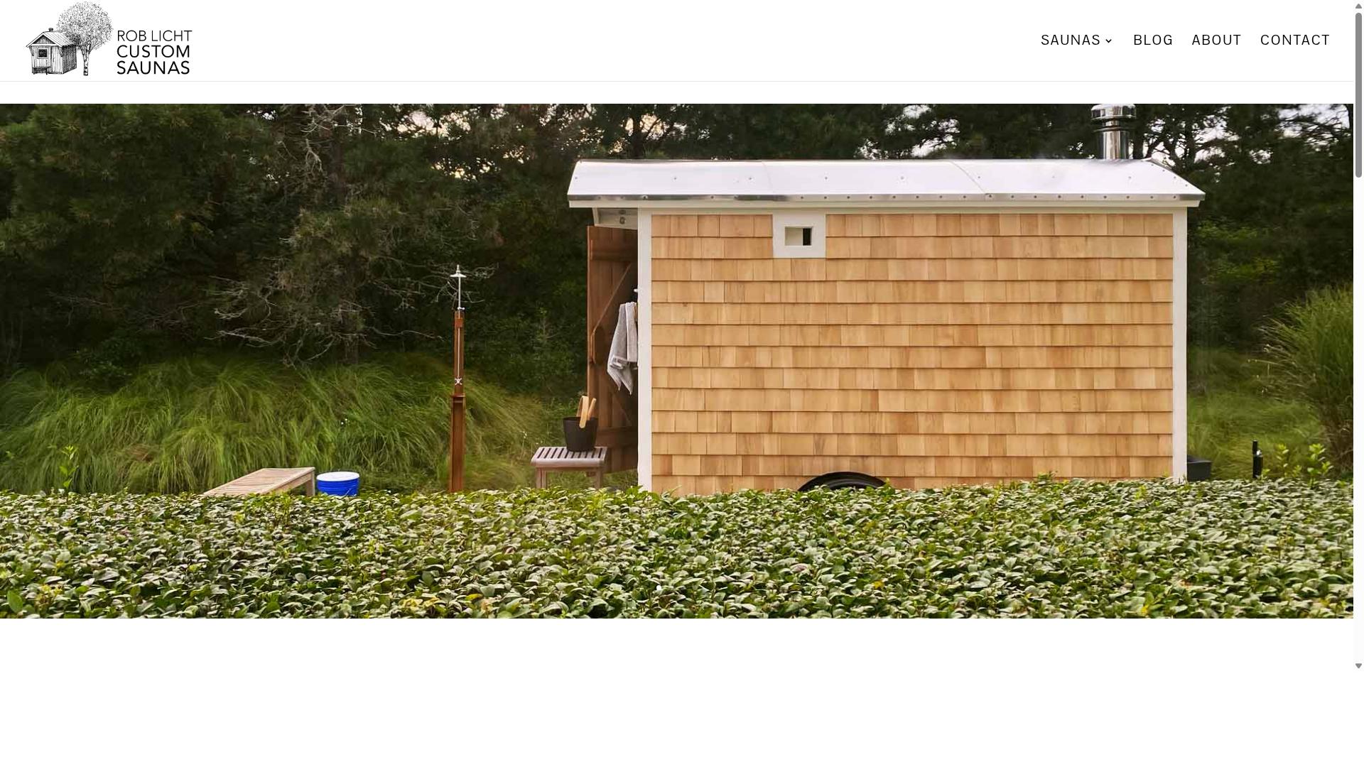 Rob Licht Custom Saunas website